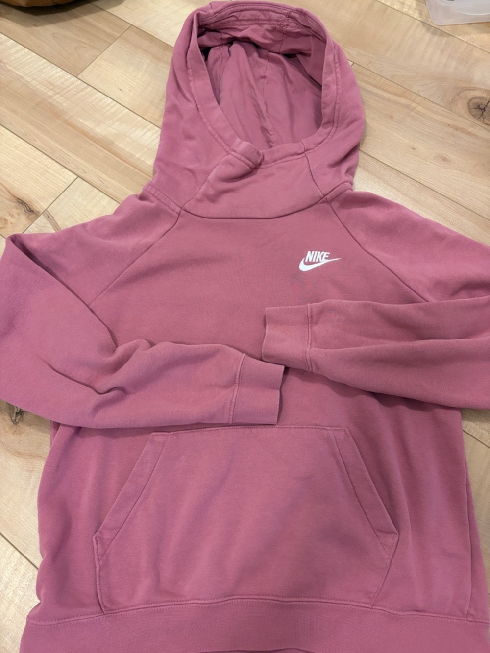 High neck nike hoodie